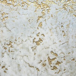 Белая декоративная штукатурка policromo briliante с золотыми вкраплениями. Способ нанесения классика.